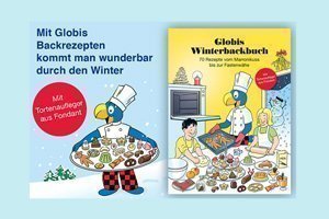 Gewinnen Sie ein Globi Winterbackbuch