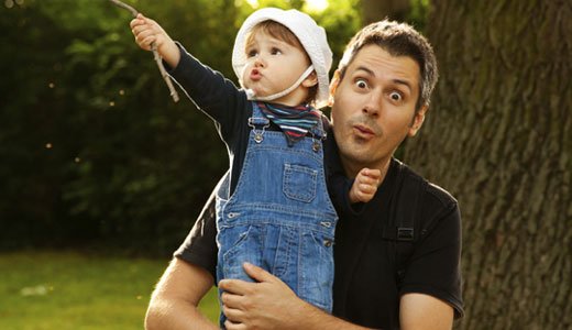 Väter sind für Kinder schon im Kleinkindalter wichtig.
