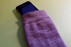 Das kreative Sockenwunder: Handyhülle selber machen