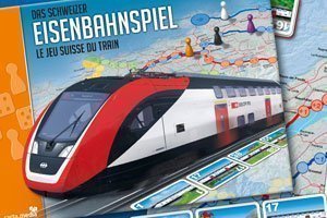 Bahn frei! Wir verlosen 3 Schweizer Eisenbahnspiele
