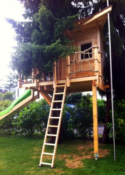Ein Baumhaus bauen