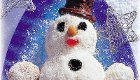 Backen für Weihnachten: Schneemann-Torte