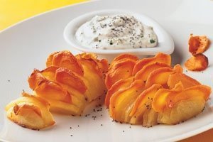 Rezept: Rüebli-Schlosskartoffeln