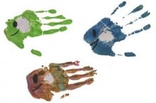 Fingerabdruck: So leicht kann Malen mit Kindern sein!