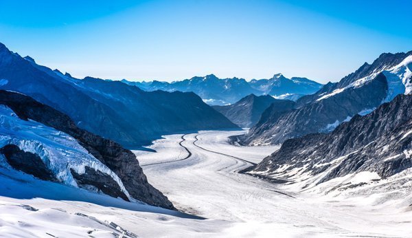 Die schönsten Gletscher der Schweiz