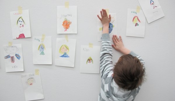 Das Kunstmuseum Luzern lädt Kinder zum Malen ein