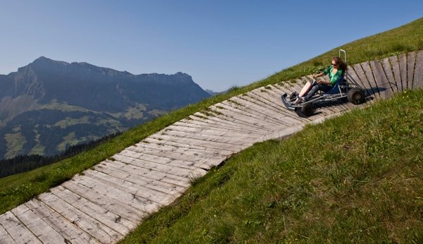 Un tour avec les karts du Marbachegg dans l'Entlebuch