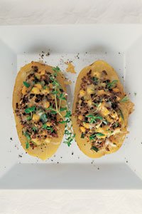 Kartoffeln mit Gemüse-Hackfleisch