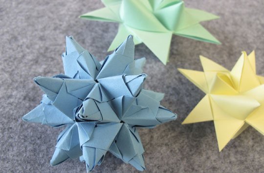 Origami Sterne Basteln