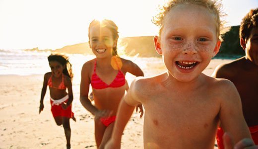 Wenn die Kinder gesund sind, macht das Reisen in die Ferien auch Spass.