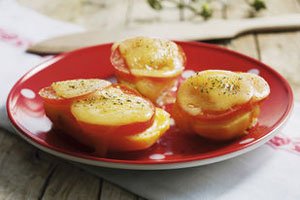 Einfache Rezepte: Tomaten-Käse-Kartoffeln, Fisch-Tomaten-Gratin und mehr