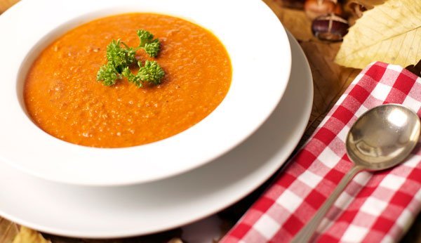 Gemüse-Suppe mit Marroni