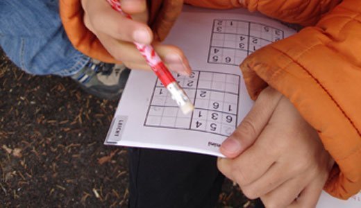 Knifflige Spiele: Sudoku