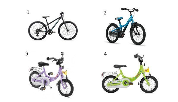 Ce sont les vainqueurs des tests de vélos pour enfants.