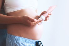 16. Schwangerschaftswoche: Das Baby und der Bauch werden grösser
