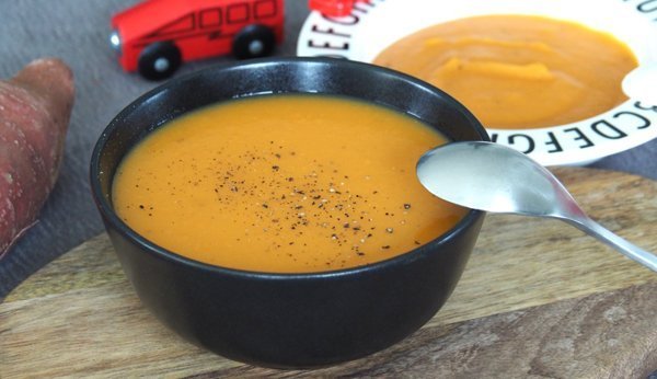 Süsskartoffel-Karotten-Suppe