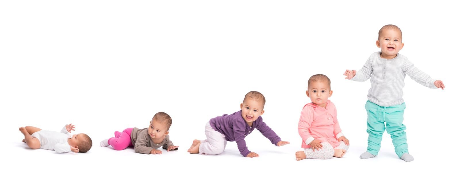 Vom Baby zum Kleinkind: Im ersten Lebensjahr finden acht Wachstumsschübe statt