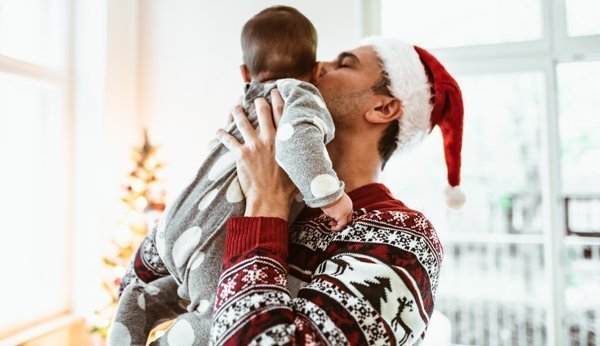 Weihnachten mit Baby: ein neues Erlebnis