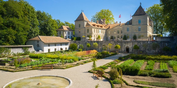 Château de Prangins und sein historischer Gemüsegarten