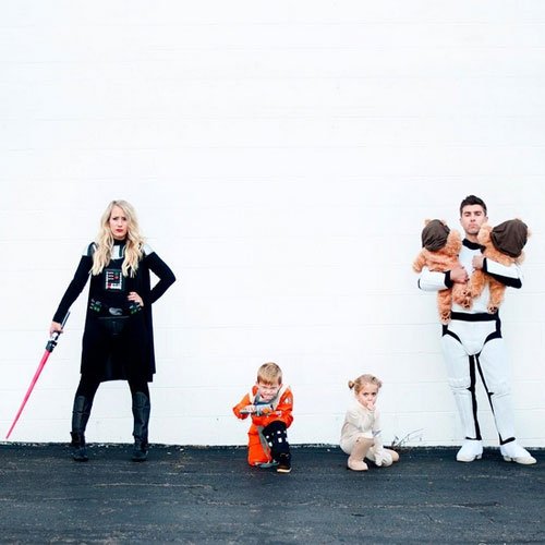 Familien Halloween Kostüme: Star Wars