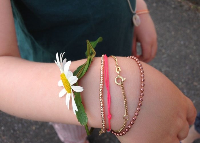 Blumenschmuck: Armband