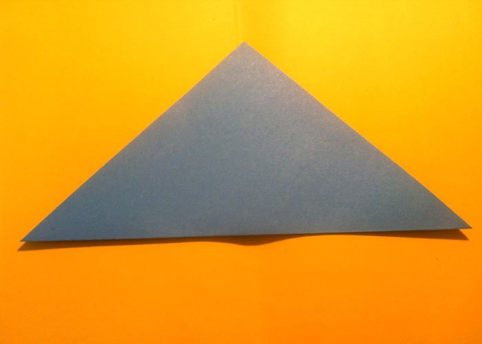 Origami Anleitung Schritt 2