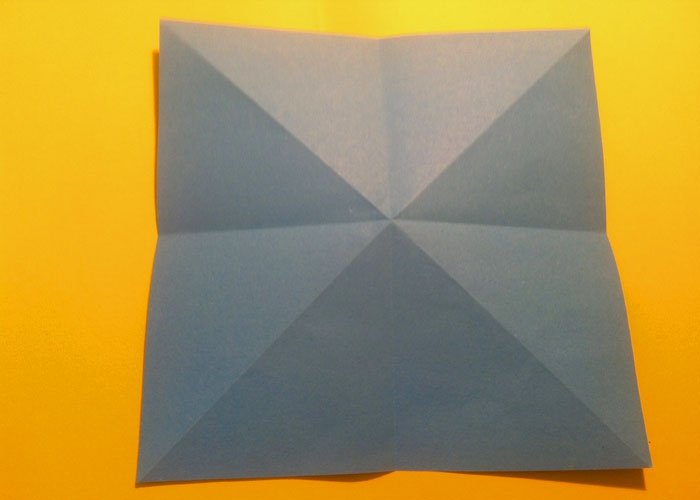 Origami Anleitung Schritt 4