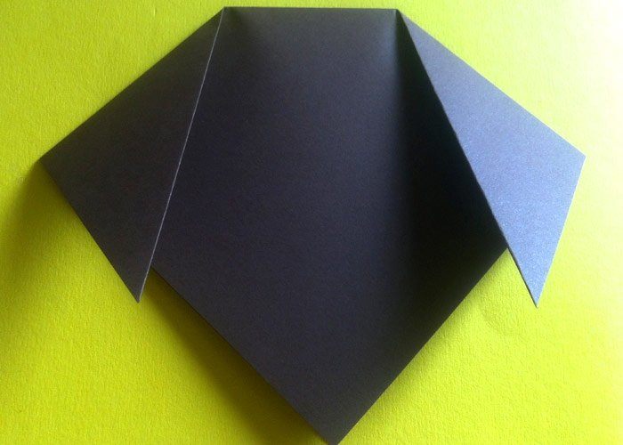 Origami falten: Schritt 3