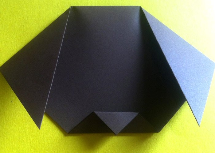 Origami falten: Schritt 5