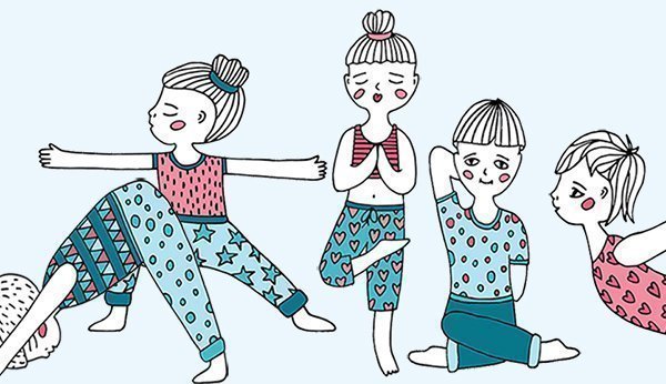 Le yoga pour enfants: les meilleurs exercices expliqués de manière ludique et de superbes conseils vidéo pour s'entraîner.