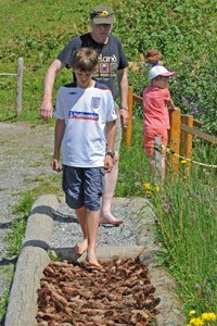 Randonnée avec les enfants: Sentier des chatouilles près d'Engelberg