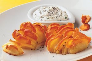 Rezept Rüebli-Schlosskartoffeln mit Mohnquark