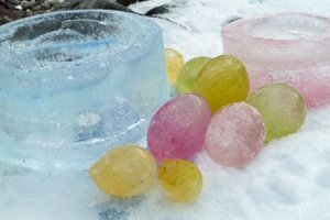 Für kalte Wintertage: Eiskerzen herstellen