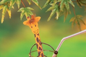 Geburtstagsdeko basteln: Giraffen