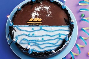 Der tollste Geburtstagskuchen: Ein Schokoladen-Piratenschiff